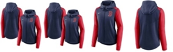 Nike Women's Navy, Red Boston Red Sox Authentic Collection Baseball Performance Full-Zip Hoodie